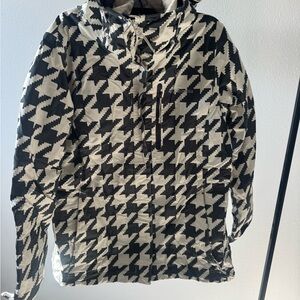 Columbia Black and White Houndstooth Ski Jacket